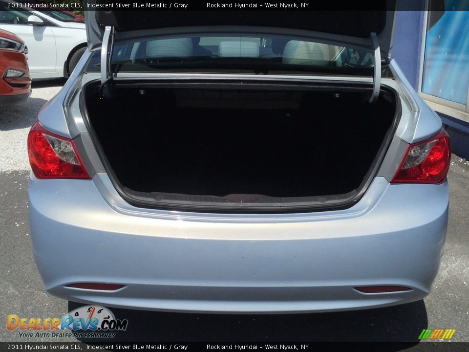 2011 Hyundai Sonata GLS Iridescent Silver Blue Metallic / Gray Photo #22