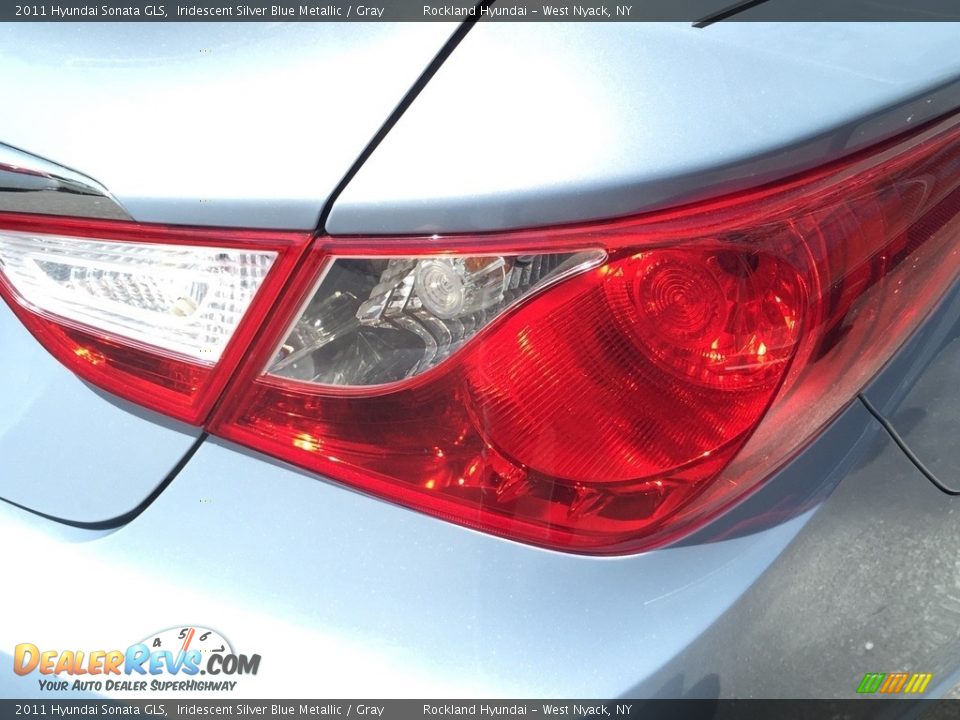 2011 Hyundai Sonata GLS Iridescent Silver Blue Metallic / Gray Photo #23