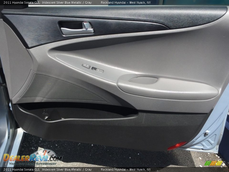 2011 Hyundai Sonata GLS Iridescent Silver Blue Metallic / Gray Photo #25
