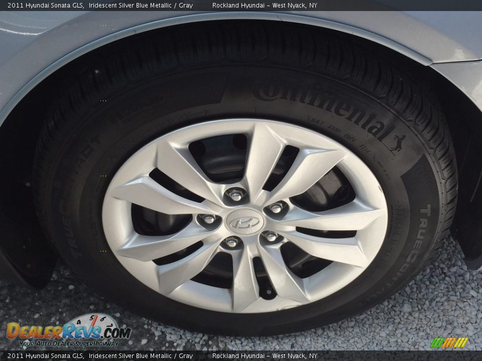 2011 Hyundai Sonata GLS Iridescent Silver Blue Metallic / Gray Photo #28