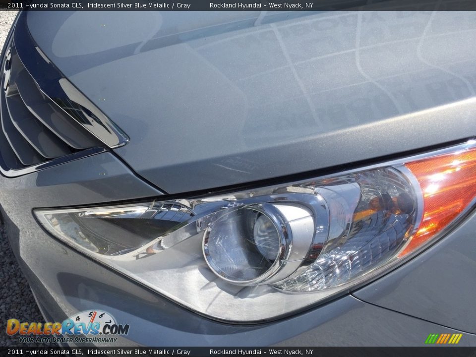 2011 Hyundai Sonata GLS Iridescent Silver Blue Metallic / Gray Photo #31