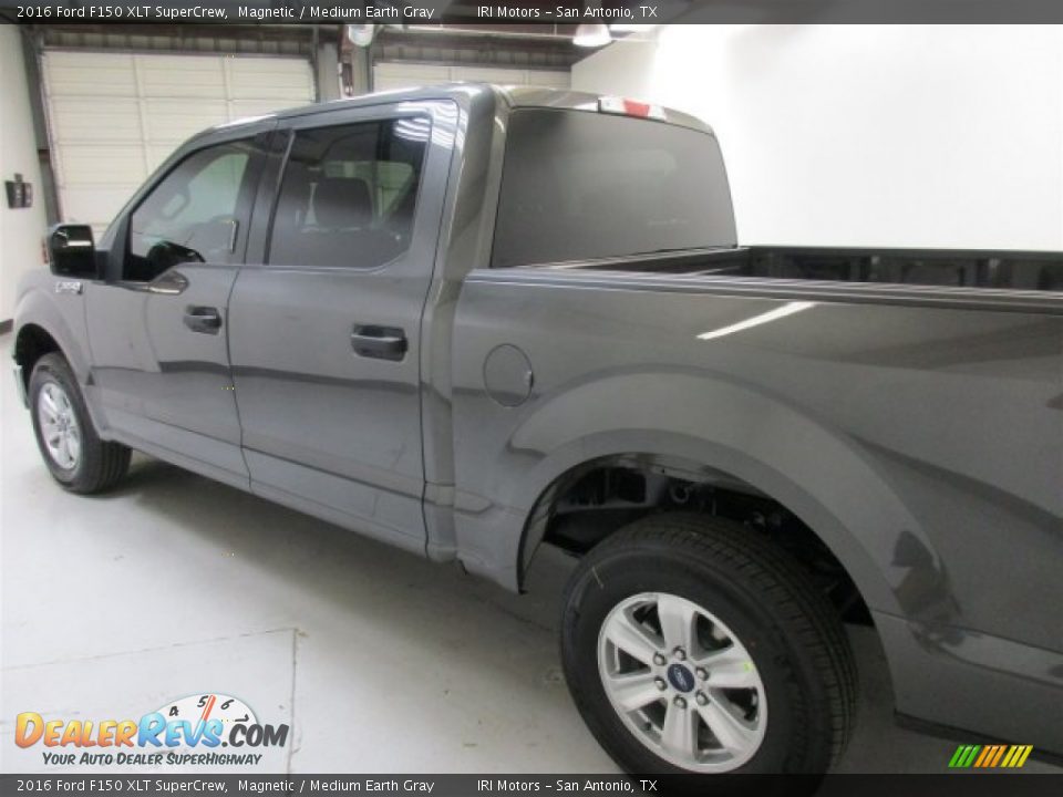 2016 Ford F150 XLT SuperCrew Magnetic / Medium Earth Gray Photo #7