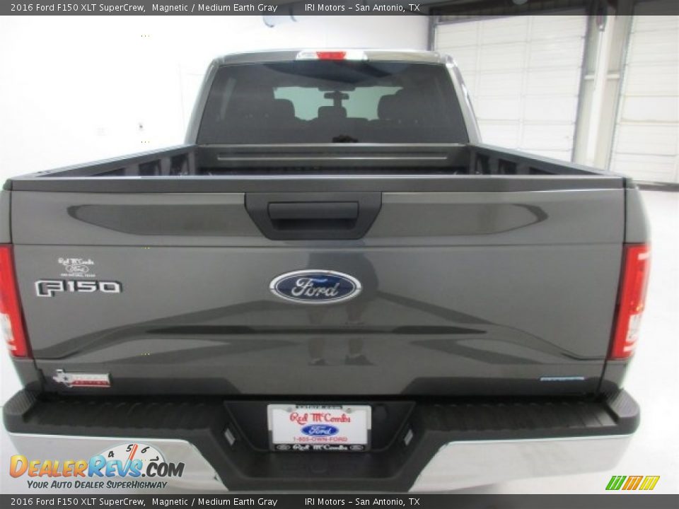 2016 Ford F150 XLT SuperCrew Magnetic / Medium Earth Gray Photo #9