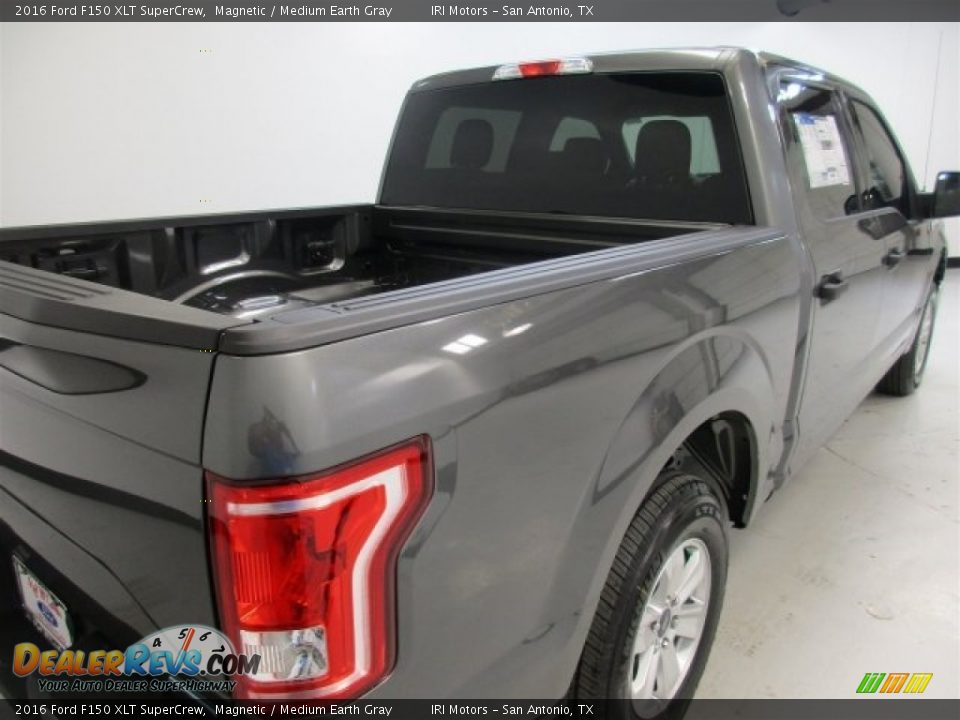 2016 Ford F150 XLT SuperCrew Magnetic / Medium Earth Gray Photo #10
