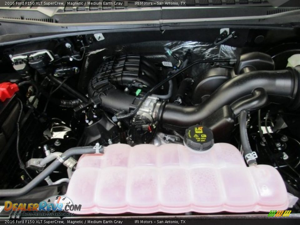 2016 Ford F150 XLT SuperCrew Magnetic / Medium Earth Gray Photo #26