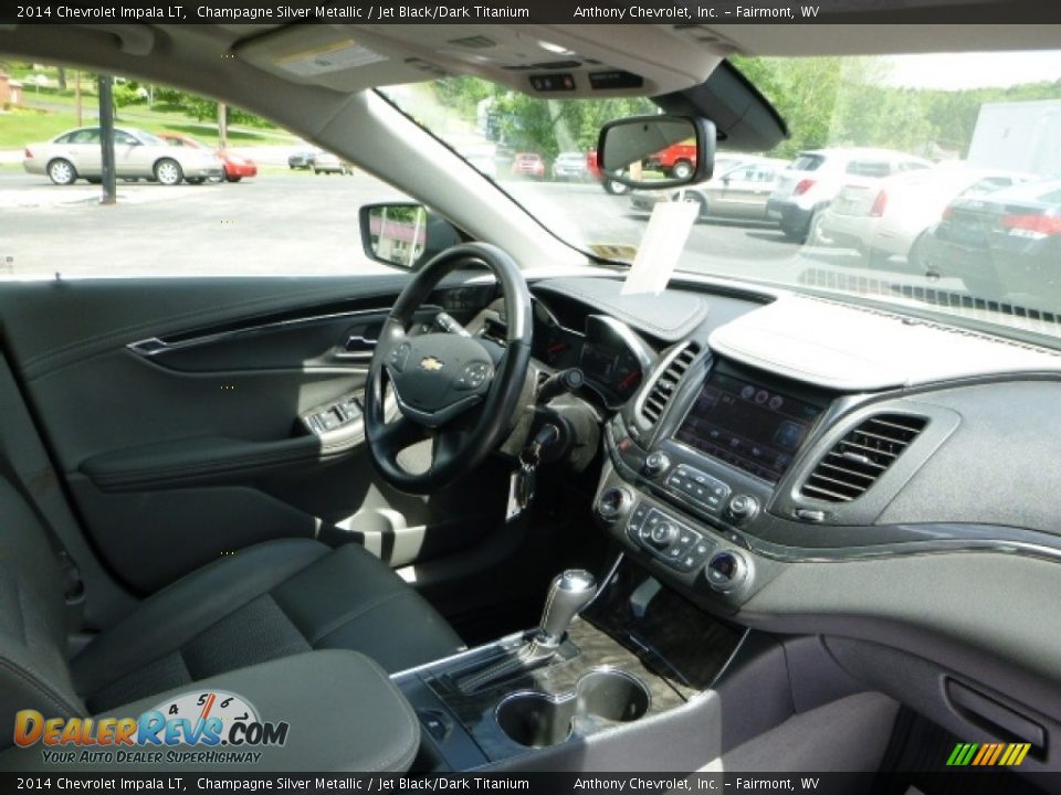 2014 Chevrolet Impala LT Champagne Silver Metallic / Jet Black/Dark Titanium Photo #4