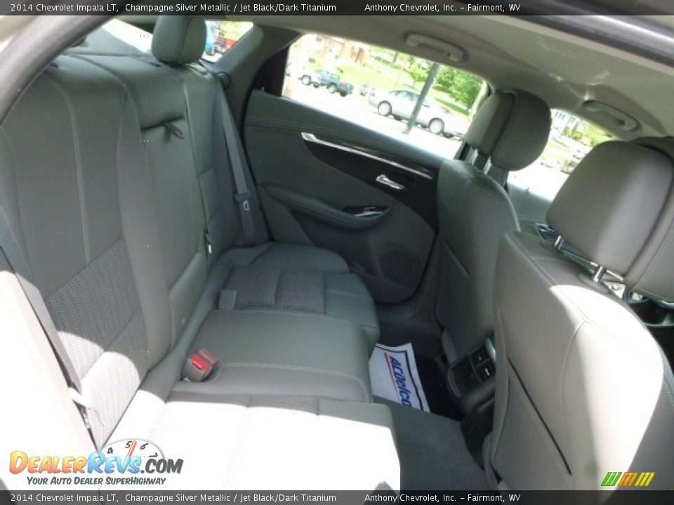 2014 Chevrolet Impala LT Champagne Silver Metallic / Jet Black/Dark Titanium Photo #5