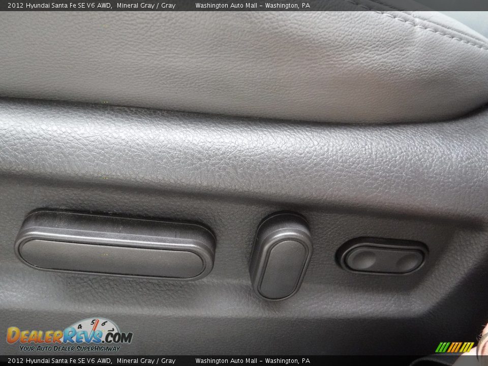 2012 Hyundai Santa Fe SE V6 AWD Mineral Gray / Gray Photo #12