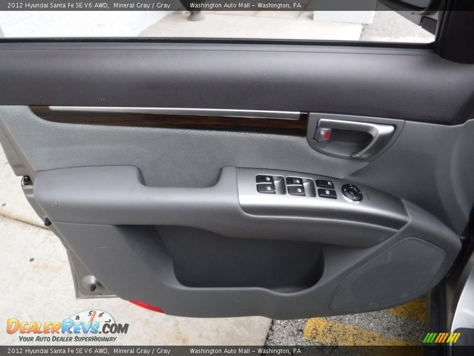 2012 Hyundai Santa Fe SE V6 AWD Mineral Gray / Gray Photo #13