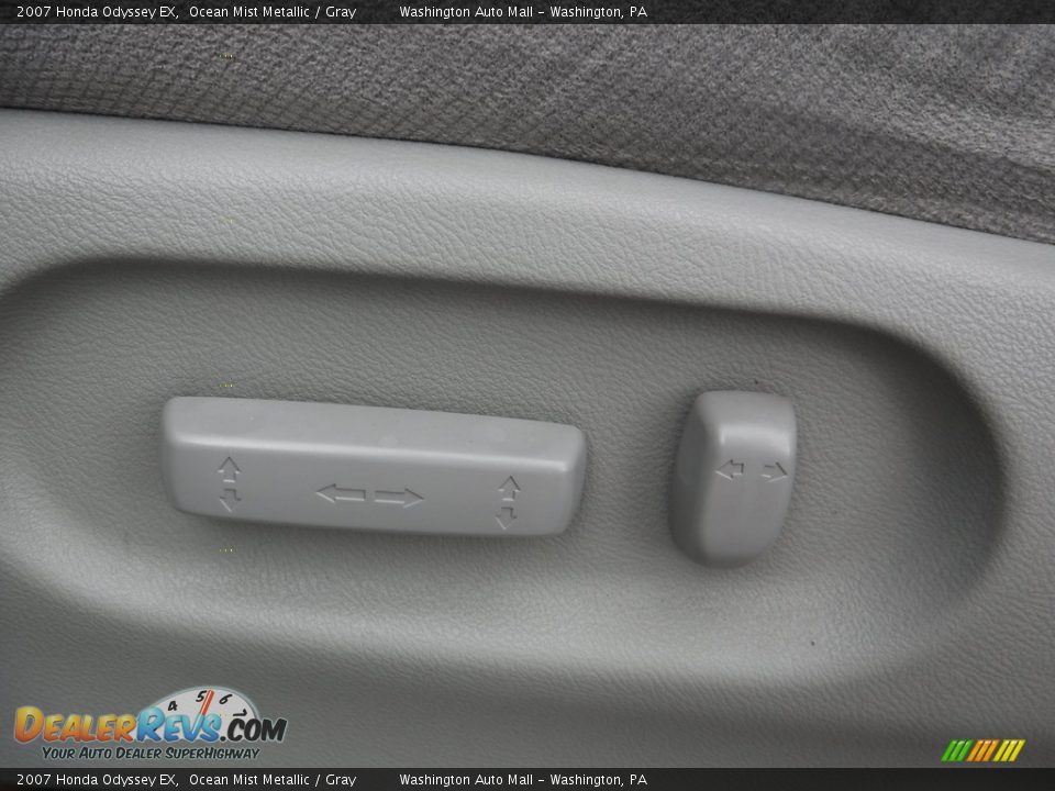 2007 Honda Odyssey EX Ocean Mist Metallic / Gray Photo #11