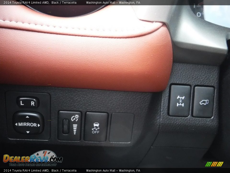 2014 Toyota RAV4 Limited AWD Black / Terracotta Photo #15