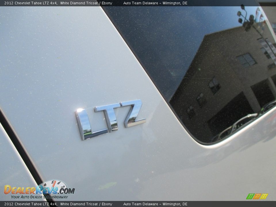 2012 Chevrolet Tahoe LTZ 4x4 White Diamond Tricoat / Ebony Photo #34