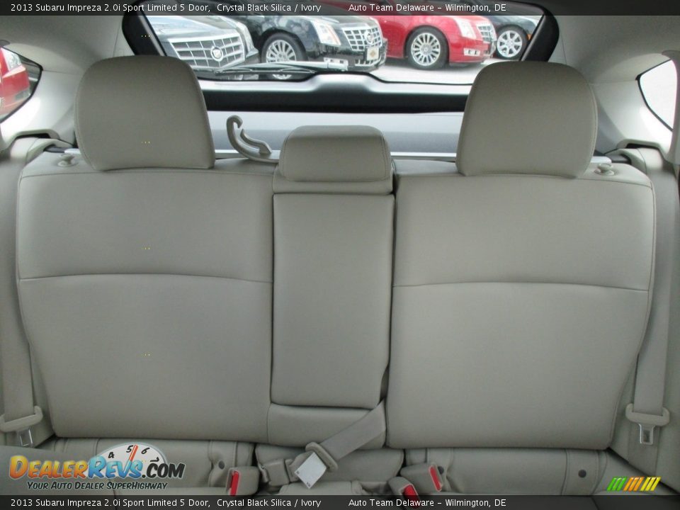 2013 Subaru Impreza 2.0i Sport Limited 5 Door Crystal Black Silica / Ivory Photo #16