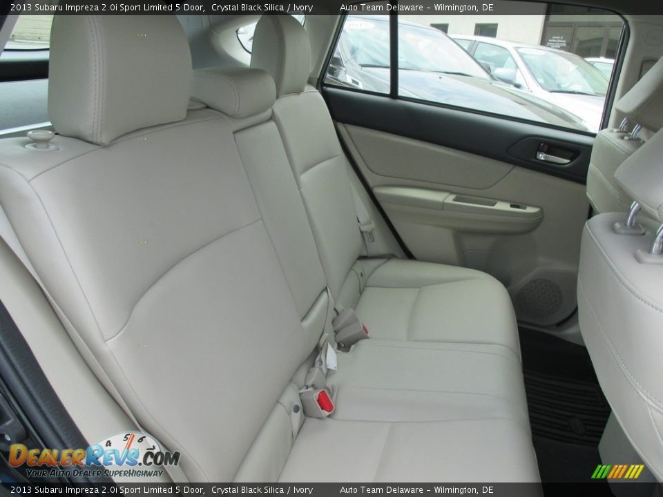 2013 Subaru Impreza 2.0i Sport Limited 5 Door Crystal Black Silica / Ivory Photo #18