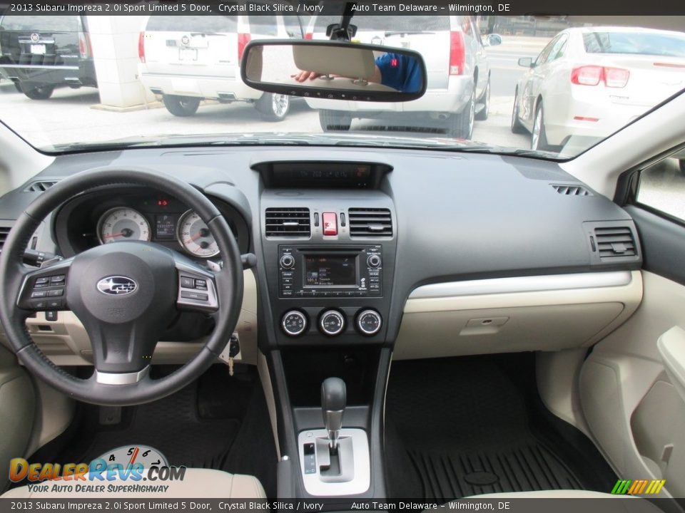 2013 Subaru Impreza 2.0i Sport Limited 5 Door Crystal Black Silica / Ivory Photo #21