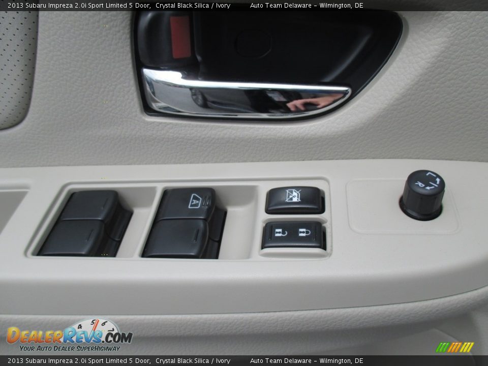 2013 Subaru Impreza 2.0i Sport Limited 5 Door Crystal Black Silica / Ivory Photo #27