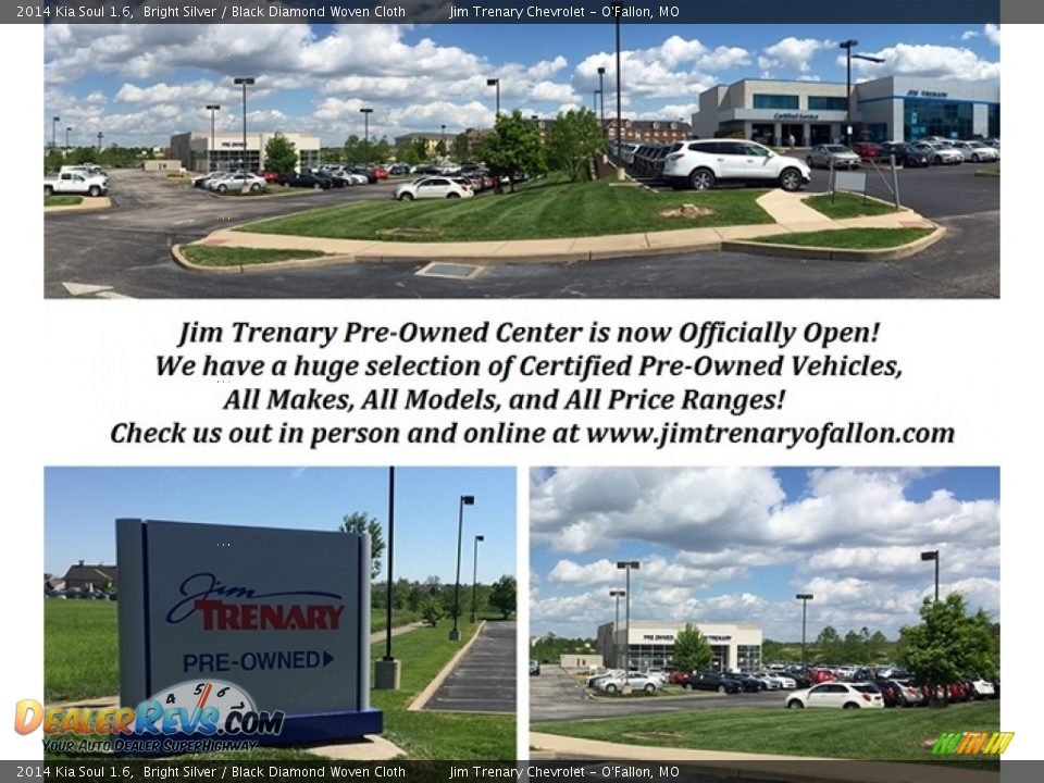 2014 Kia Soul 1.6 Bright Silver / Black Diamond Woven Cloth Photo #18