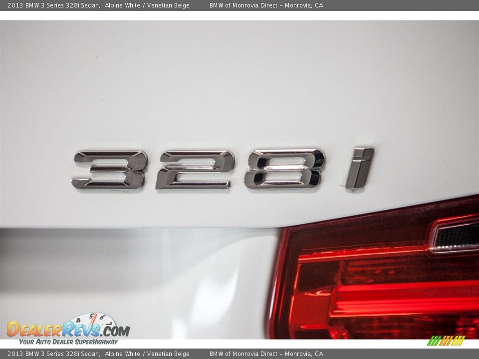 2013 BMW 3 Series 328i Sedan Alpine White / Venetian Beige Photo #7