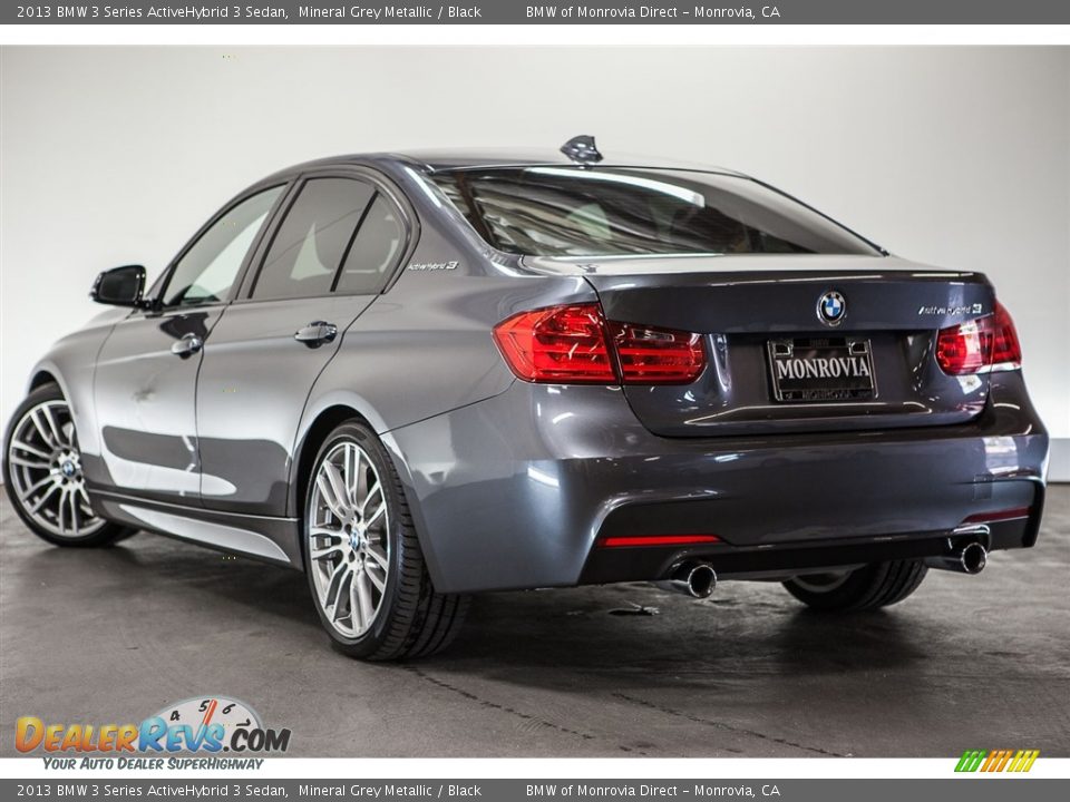 2013 BMW 3 Series ActiveHybrid 3 Sedan Mineral Grey Metallic / Black Photo #9
