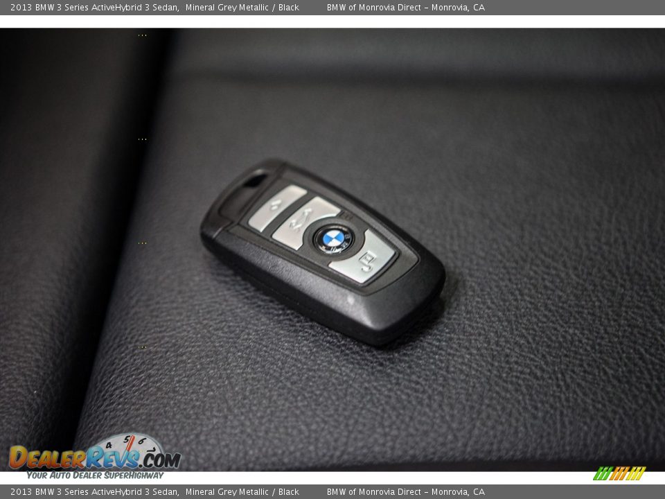 2013 BMW 3 Series ActiveHybrid 3 Sedan Mineral Grey Metallic / Black Photo #10