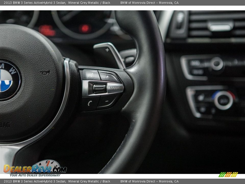2013 BMW 3 Series ActiveHybrid 3 Sedan Mineral Grey Metallic / Black Photo #17