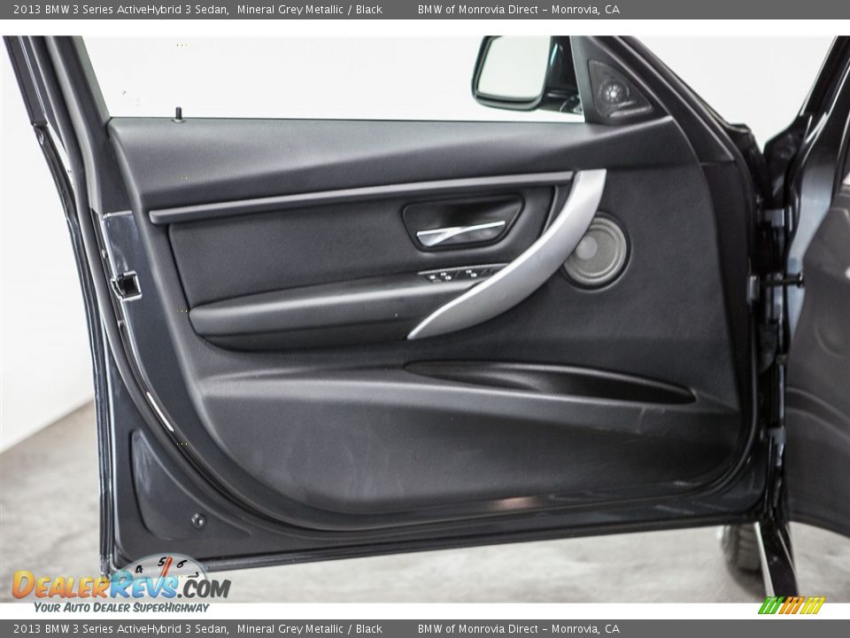 2013 BMW 3 Series ActiveHybrid 3 Sedan Mineral Grey Metallic / Black Photo #21