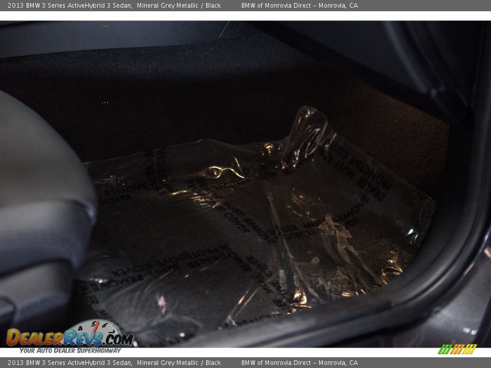 2013 BMW 3 Series ActiveHybrid 3 Sedan Mineral Grey Metallic / Black Photo #23