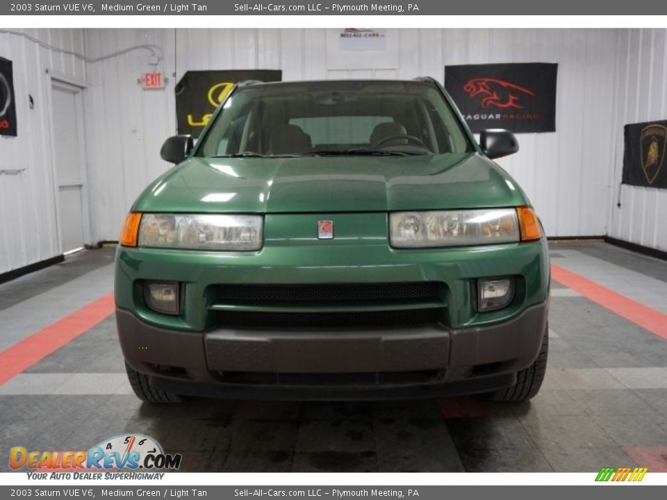 2003 Saturn VUE V6 Medium Green / Light Tan Photo #4