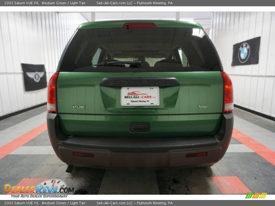 2003 Saturn VUE V6 Medium Green / Light Tan Photo #9