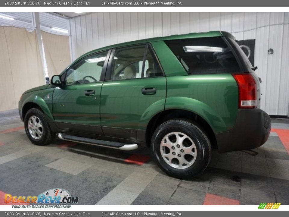 2003 Saturn VUE V6 Medium Green / Light Tan Photo #11