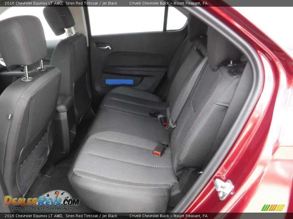 2016 Chevrolet Equinox LT AWD Siren Red Tintcoat / Jet Black Photo #21