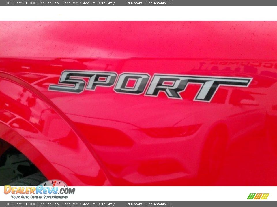 2016 Ford F150 XL Regular Cab Race Red / Medium Earth Gray Photo #10