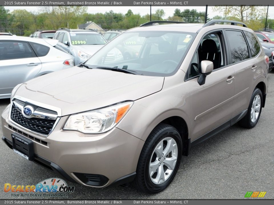 2015 Subaru Forester 2.5i Premium Burnished Bronze Metallic / Black Photo #2