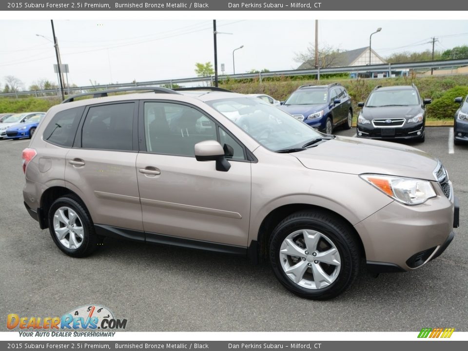 2015 Subaru Forester 2.5i Premium Burnished Bronze Metallic / Black Photo #4