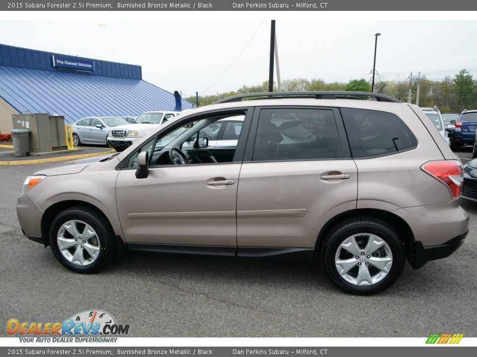 2015 Subaru Forester 2.5i Premium Burnished Bronze Metallic / Black Photo #8