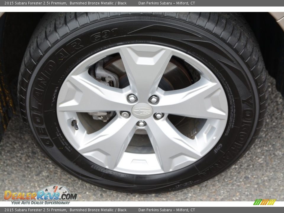 2015 Subaru Forester 2.5i Premium Burnished Bronze Metallic / Black Photo #22