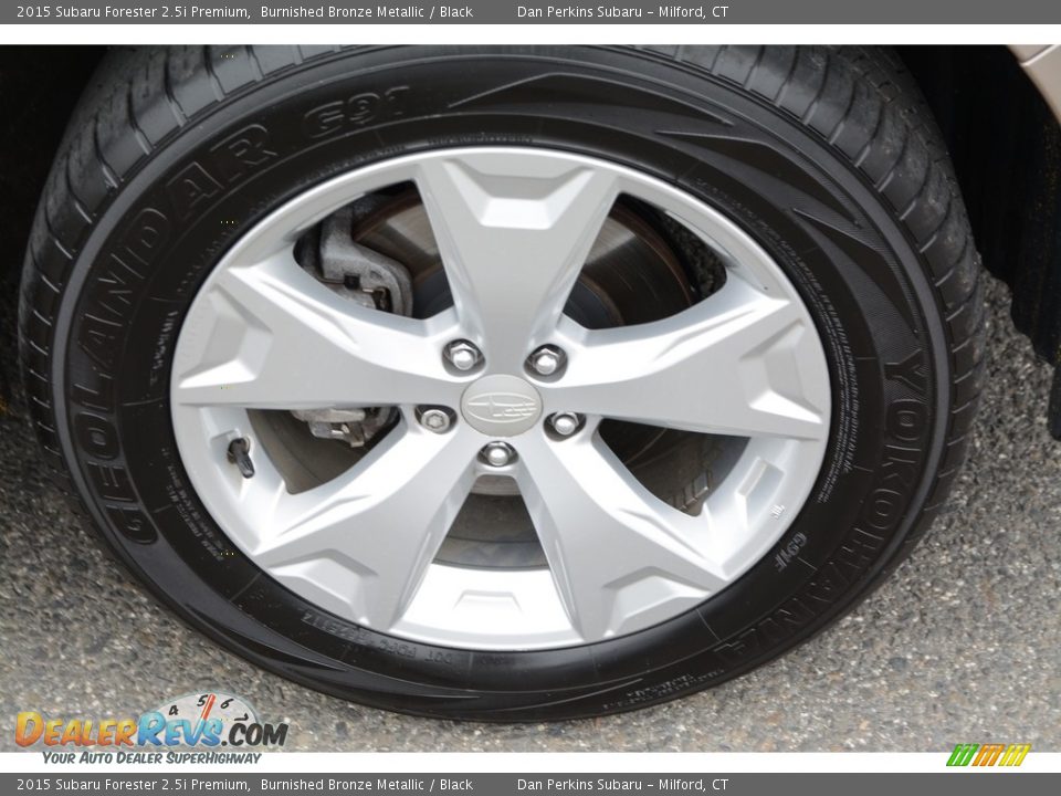 2015 Subaru Forester 2.5i Premium Burnished Bronze Metallic / Black Photo #23