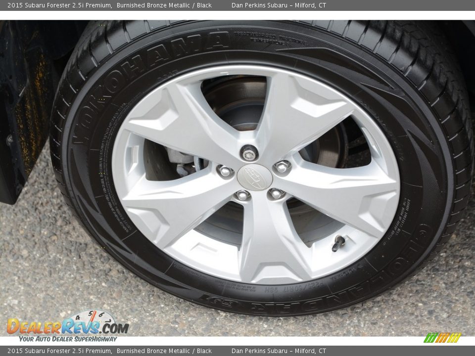 2015 Subaru Forester 2.5i Premium Burnished Bronze Metallic / Black Photo #25