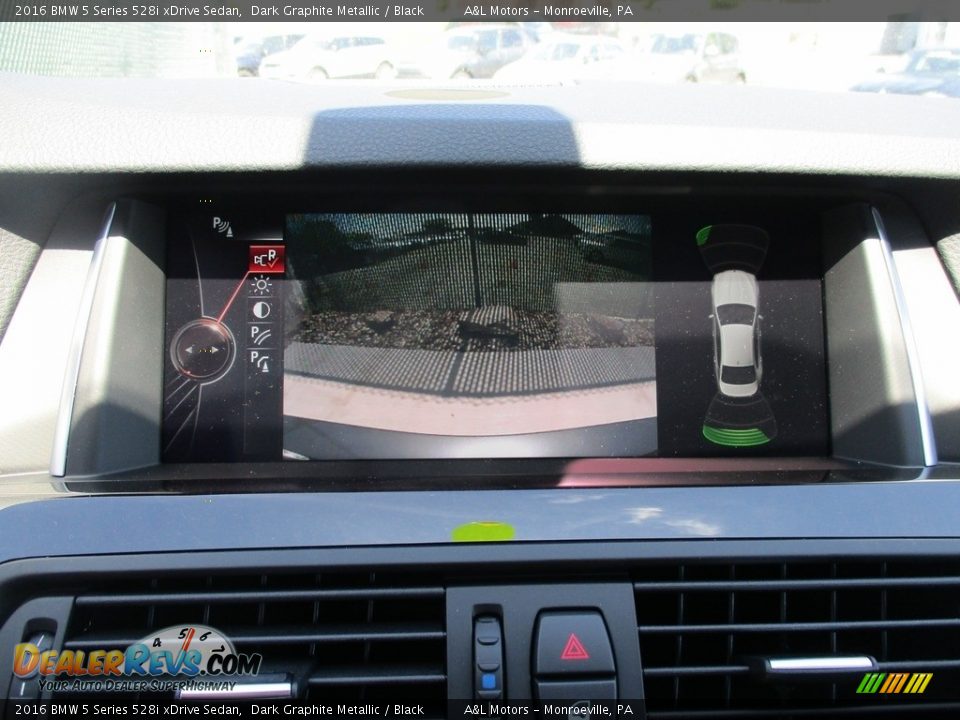 2016 BMW 5 Series 528i xDrive Sedan Dark Graphite Metallic / Black Photo #18