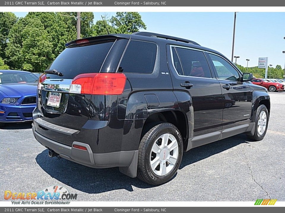 2011 GMC Terrain SLE Carbon Black Metallic / Jet Black Photo #3