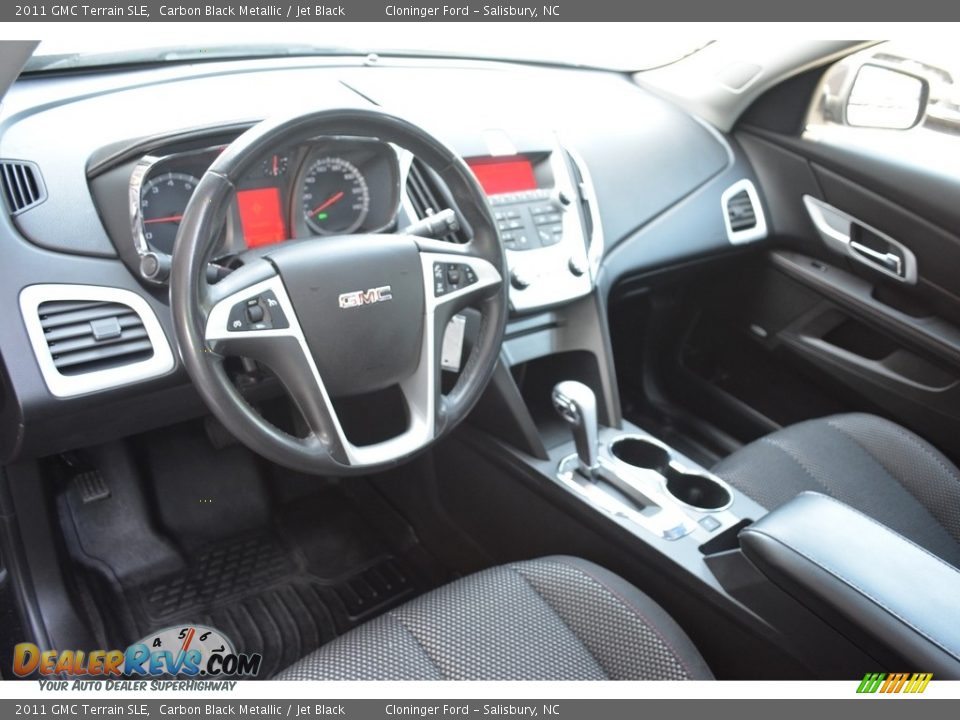 2011 GMC Terrain SLE Carbon Black Metallic / Jet Black Photo #11