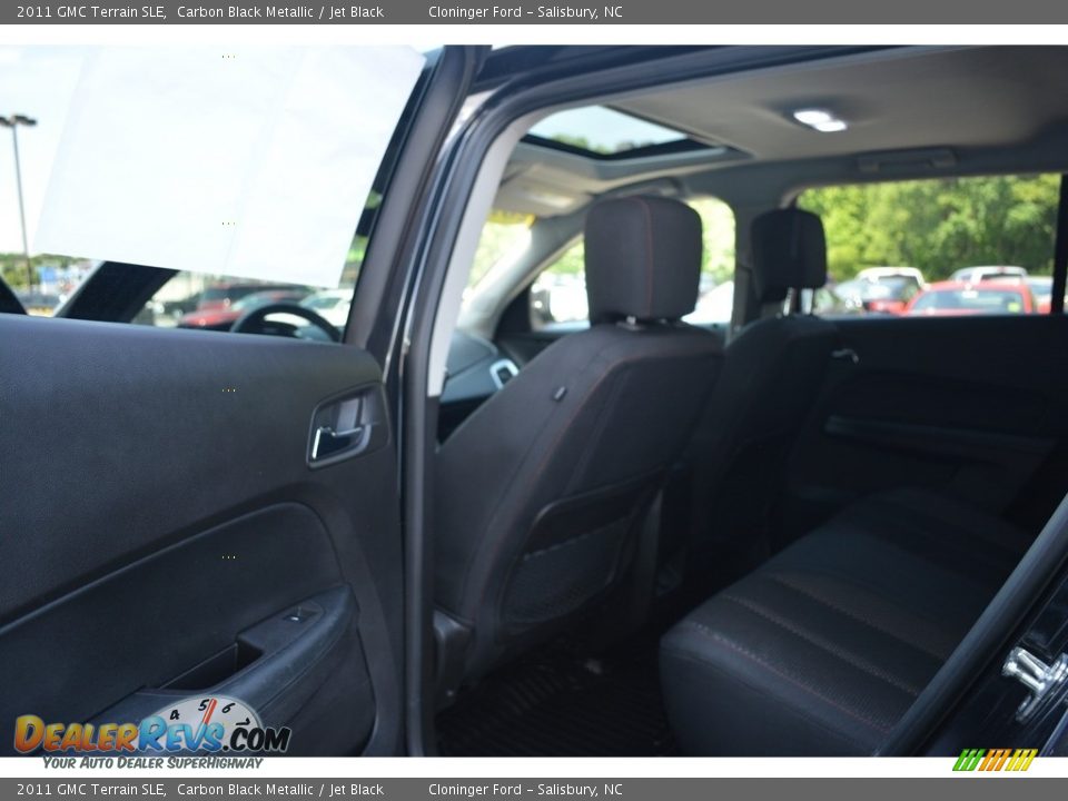 2011 GMC Terrain SLE Carbon Black Metallic / Jet Black Photo #12