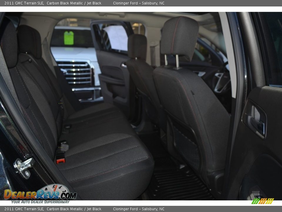 2011 GMC Terrain SLE Carbon Black Metallic / Jet Black Photo #14