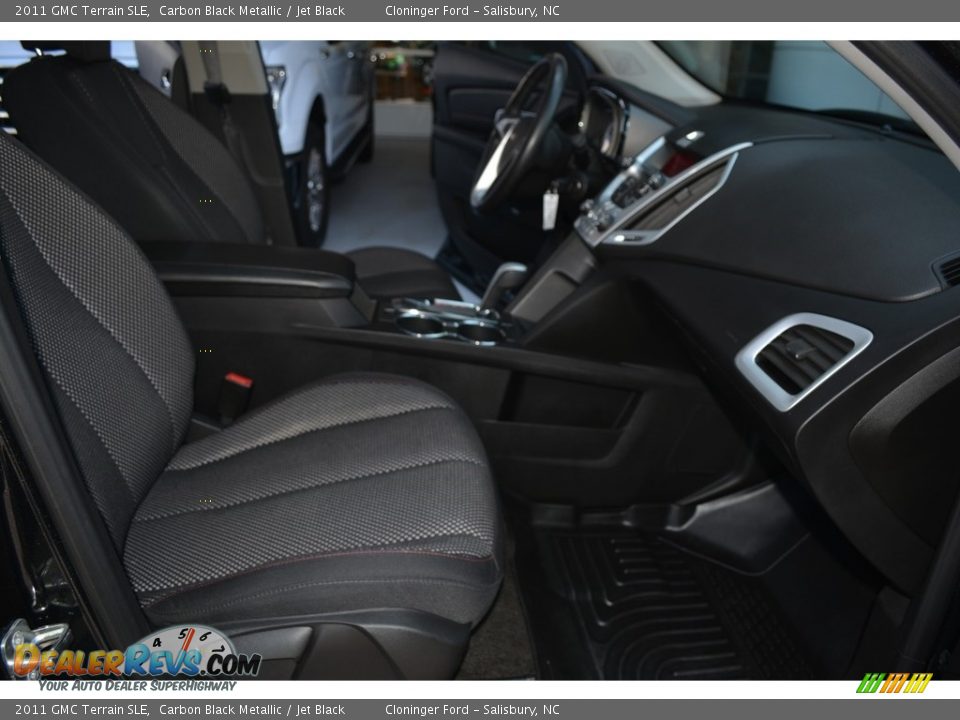 2011 GMC Terrain SLE Carbon Black Metallic / Jet Black Photo #16