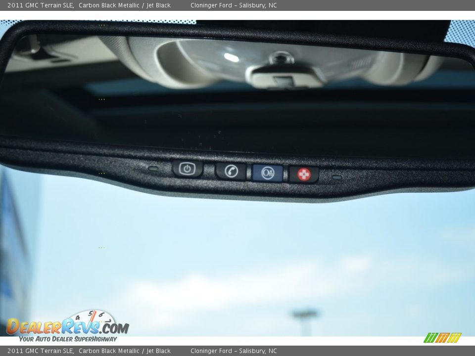 2011 GMC Terrain SLE Carbon Black Metallic / Jet Black Photo #18
