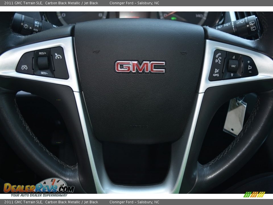 2011 GMC Terrain SLE Carbon Black Metallic / Jet Black Photo #22