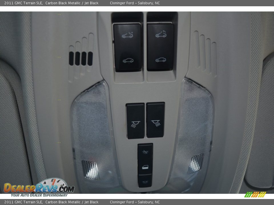 2011 GMC Terrain SLE Carbon Black Metallic / Jet Black Photo #24