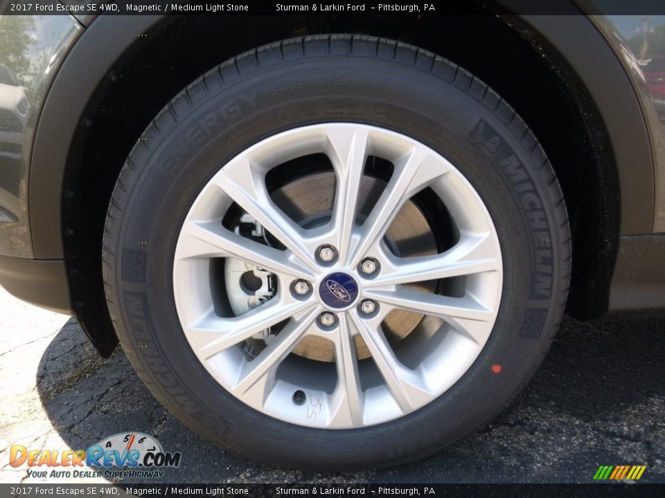 2017 Ford Escape SE 4WD Magnetic / Medium Light Stone Photo #6