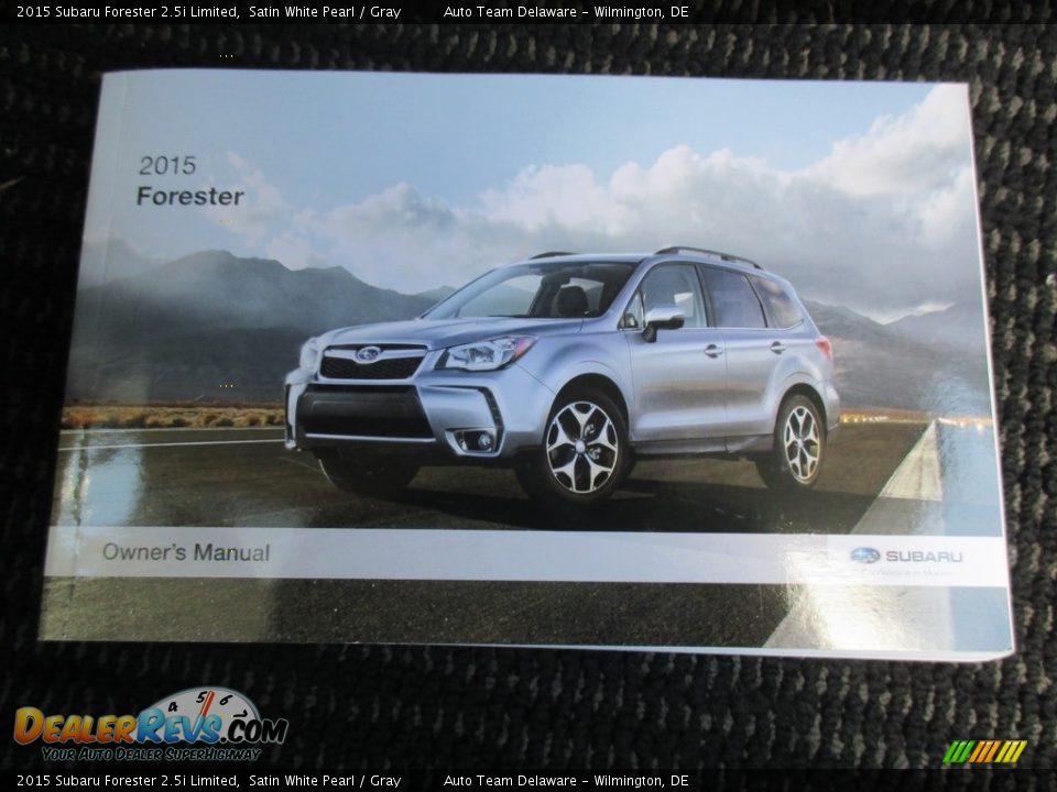 2015 Subaru Forester 2.5i Limited Satin White Pearl / Gray Photo #31