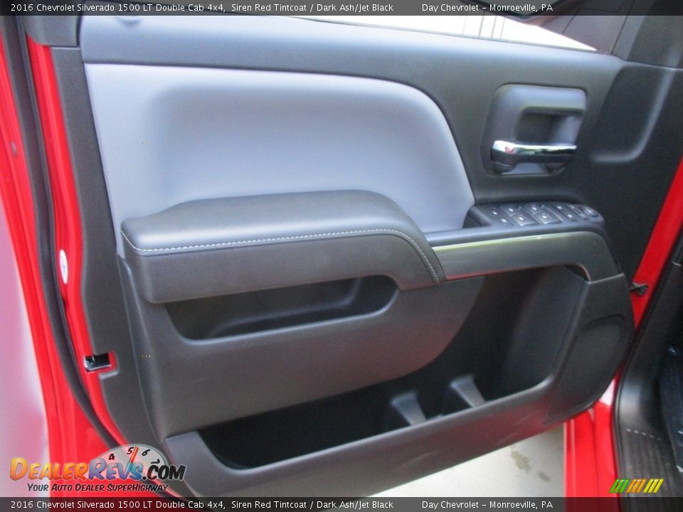 2016 Chevrolet Silverado 1500 LT Double Cab 4x4 Siren Red Tintcoat / Dark Ash/Jet Black Photo #9